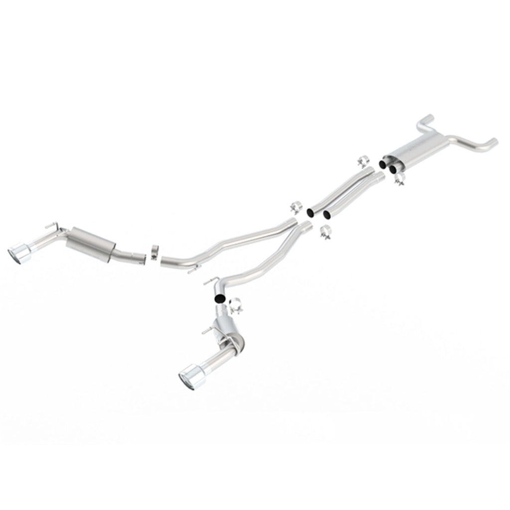 Borla 1014036 | Borla Touring Cat-Back  Exhaust System for 2014-2015 Chevrolet Camaro SS 6.2L V8 Auto/ Manual Transmission Rear Wheel Drive 2-Door EC-Type Approved.