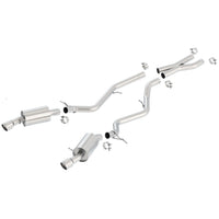 Borla 140276 | Borla S-Type Cat-Back  Exhaust System for 2007-2010 BMW 335i/ 335xi Coupe/ Sedan 3.0L 6 Cyl. Automatic and Manual Transmission; RWD); AWD;  2-Door.