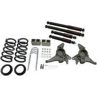 BELLTECH 626ND LOWERING KITS  Front And Rear Complete Kit W/ Nitro Drop 2 Shocks 1998-2003 Chevrolet Blazer/Jimmy 6 cyl. (except Extreme) 4 in. or 5 in. F/3 in. R drop W/ Nitro Drop II Shocks