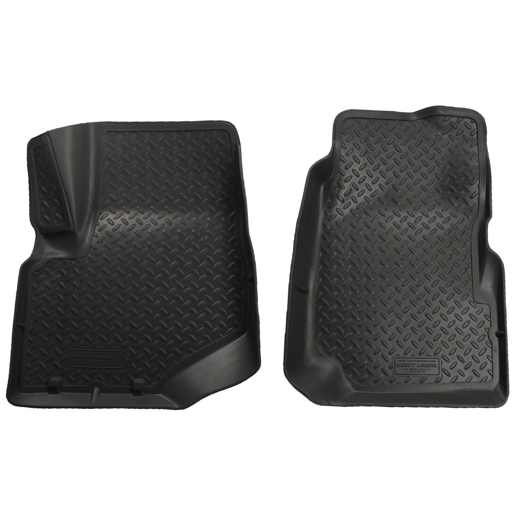 Husky Liners 32001 | Husky Liners Front Floor Liners, Fits 02-09 TRAILBLAZER/ENVOY/BRAVADAFRONT FLOOR LINER BLK