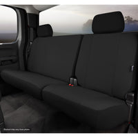 FIA-SP82-93 BLACK | 13-14 TITAN SEAT PROTECTOR CUSTOM SEAT COVER, REAR SPLIT SEAT 40 DRIVER/60 PASSENGER BLACK