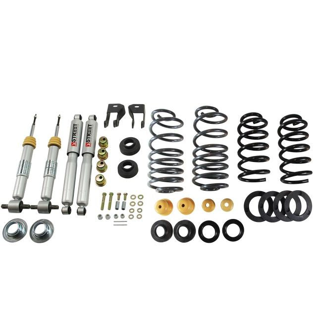 BELLTECH 998SP LOWERING KITS  Front And Rear Complete Kit W/ Street Performance Shocks 2015- Chevrolet Suburban/Yukon XL (w/out Factory Autoride exc. Magnetic Ride 2WD) 1 in. or 2 in. F/ 3 in. or 4 in. R W/ Street Performance Shocks