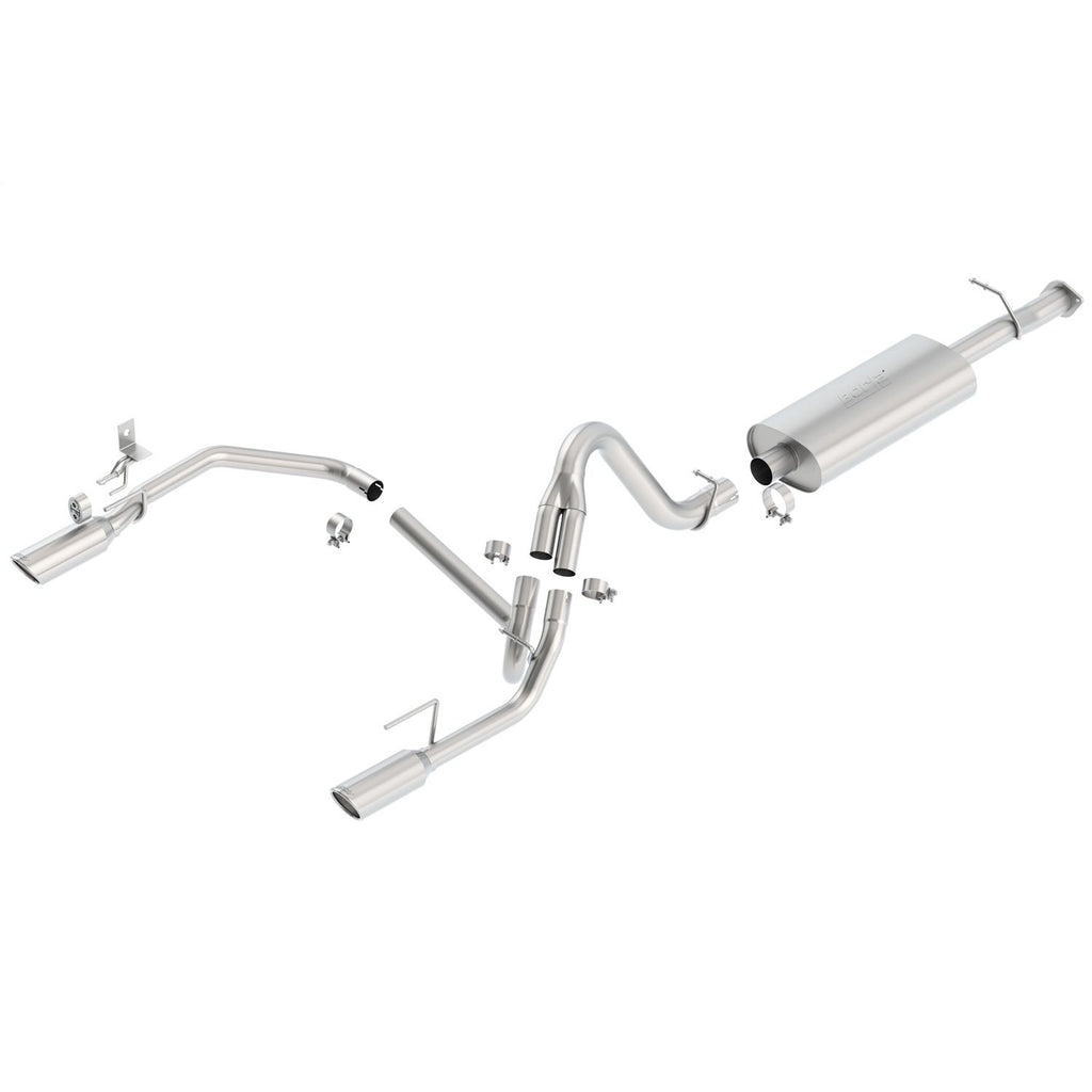 Borla 140206 | Borla S-Type Cat-Back  Exhaust System for 2006-2009 Chevrolet Trailblazer SS 6.0L V8 AT Transmission; 2 and 4WD; 4-Door.