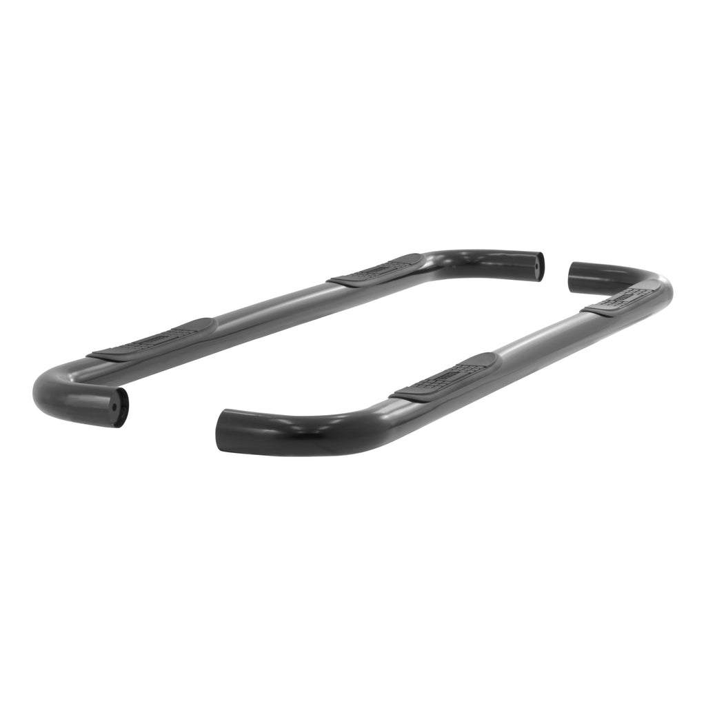 3" Round Polished Stainless Side Bars Select Chevrolet Suburban