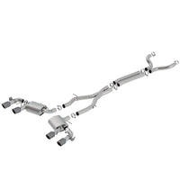 Borla 140726CFBA | Borla Cat-Back Exhaust System - S-Type