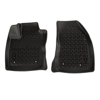Rugged Ridge 12920.35 | Floor Liner, Front; Black, 2018-2020 Jeep Compass