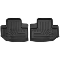 Husky Liners 19041 | Husky Liners 2nd Seat Floor Liner, Fits 11-16 WRANGLER 2 DOOR 2-DOOR MODELS 2 PIECE 2ND SEAT FLOOR LINER WEATHERBEATER BLACK