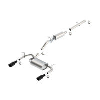 Borla 140460BC | Borla Cat-Back Exhaust System - Touring