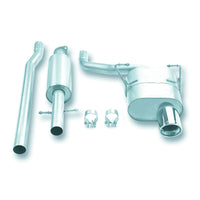 Borla 140030 | Borla Touring Cat-Back  Exhaust System for 2002-2007 Mini Cooper 1.6L 4 Cyl. Automatic and Manual Transmission Front Wheel Drive 2-Door Coupe; Convertible.