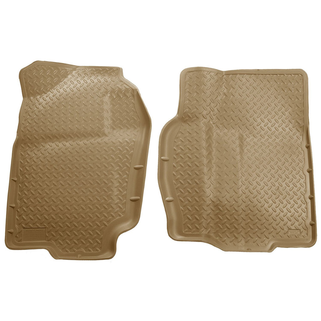 Husky Liners 30713 | Husky Liners Front Floor Liners, Fits 94-01 RAM 1500/94-02 RAM 2500/3500 FRONT SEAT FLOOR LINER TAN