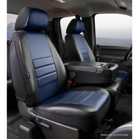 FIA-SL68-21 BLUE | 07-11 SILVERADO/SIERRA SL FRONT 40/20/40 SEAT COVER BLUE