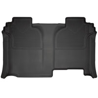 Husky Liners 14221 | Husky Liners 2nd Seat Floor Liner (Full Coverage), Fits 19-C SILVERADO/SIERRA 1500 CREW CAB 2ND SEAT FLOOR LINER (FULL COVERAGE) WEATHERBEATER SERIES BLACK