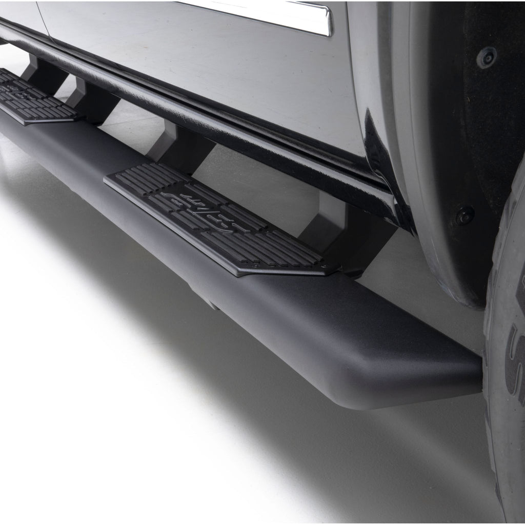 AscentStep 5-1/2" x 91" Black Steel Running Boards Select Ford F-Series Crew