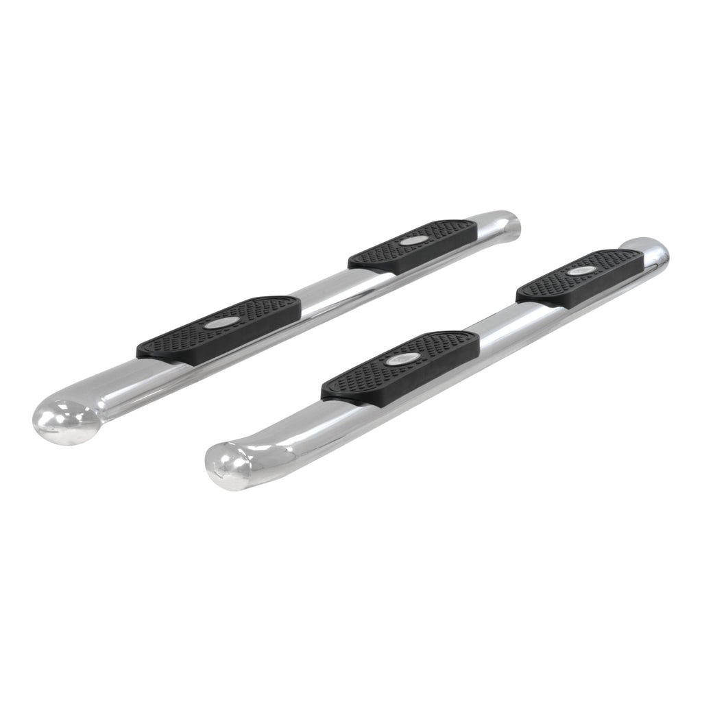 4" Polished Stainless Oval Side Bars Select Ram 1500 Dodge Ram 1500