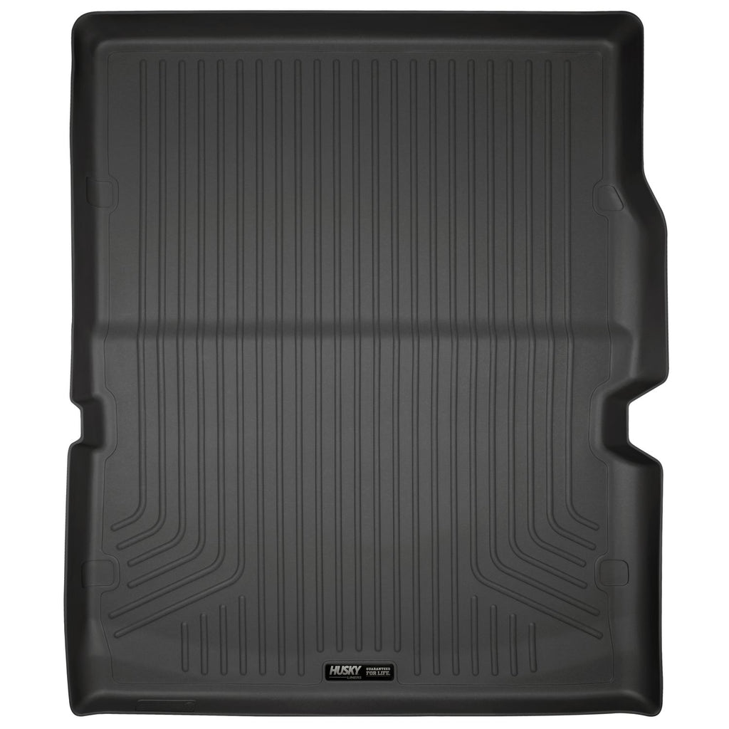 Husky Liners 20421 | Husky Liners Cargo Liner, Fits 11-19 DURANGO BEHIND 2ND SEAT CUSTOM MOLDED WEATHERBEATER REAR CARGO LINER BLACK