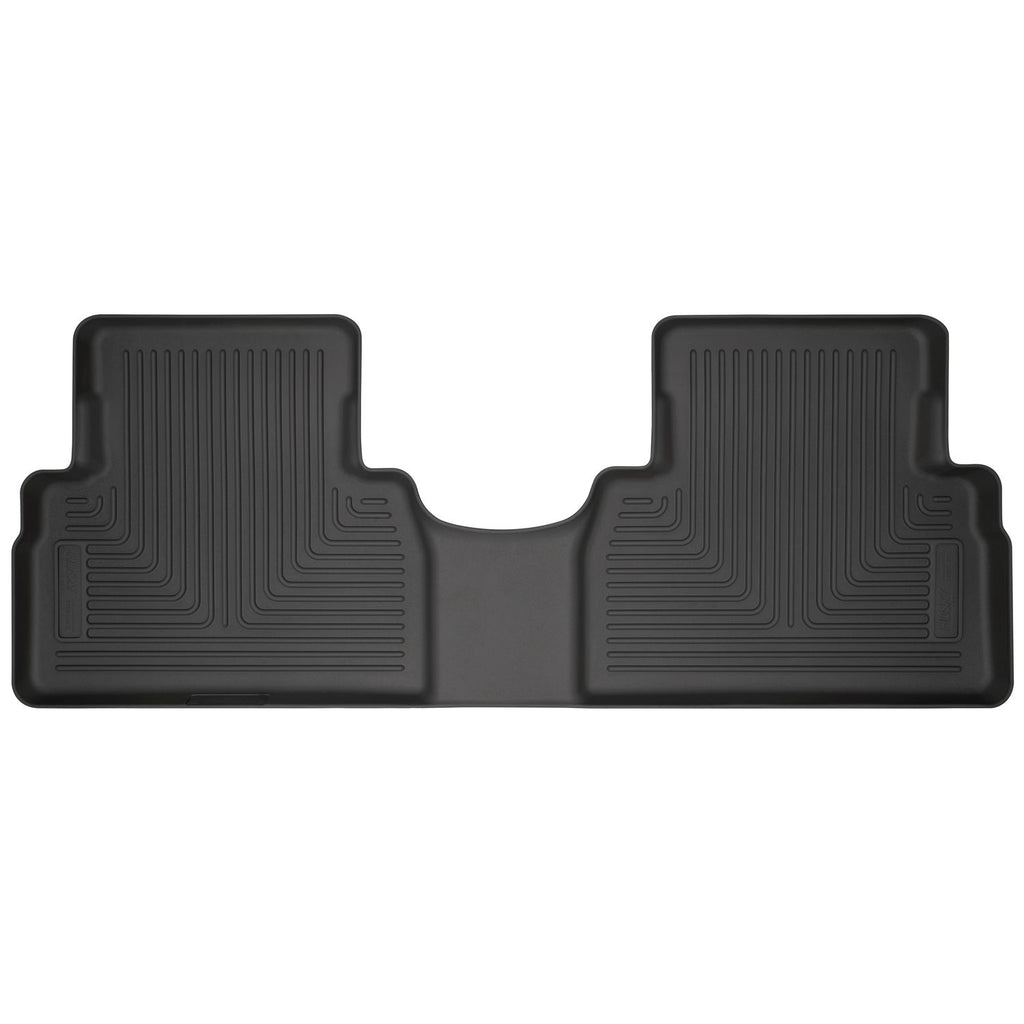 Husky Liners 14871 | Husky Liners 2nd Seat Floor Liner, Fits 19-C SANTA FE SECOND SEAT FLOOR LINER BLACK