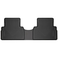 Husky Liners 14871 | Husky Liners 2nd Seat Floor Liner, Fits 19-C SANTA FE SECOND SEAT FLOOR LINER BLACK