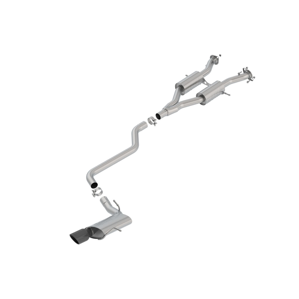 Borla 140748BC | Borla Cat-Back Exhaust System - S-Type