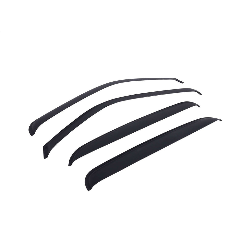 EGR - 641505 - USA Black Tape-On Style Window Visors