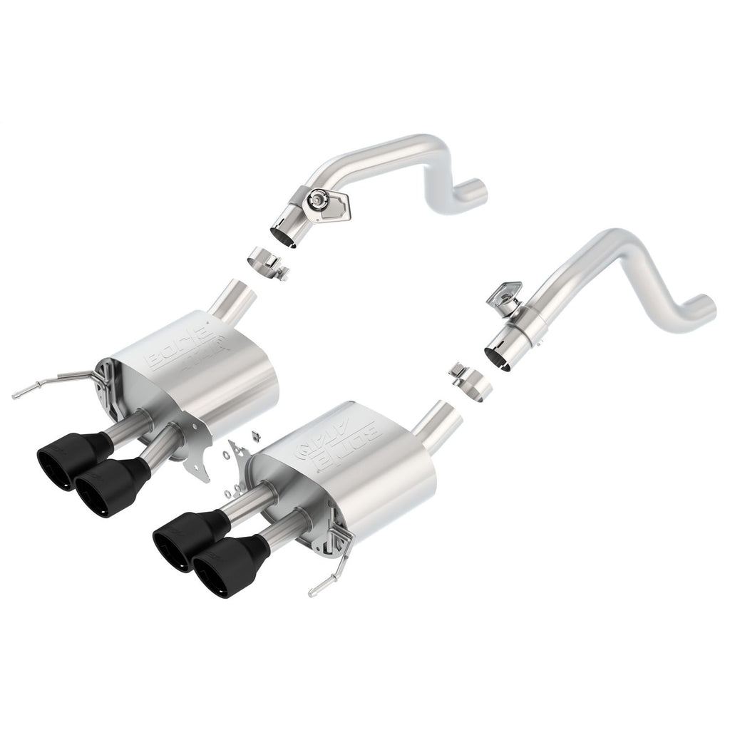 Borla 11863CB | Borla Axle-Back Exhaust System - ATAK