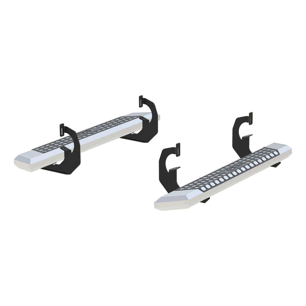 AdvantEDGE 5-1/2" x 53" Chrome Aluminum Side Bars Select Silverado Sierra