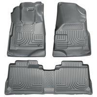Husky Liners 98352 | Husky Liners Front & 2nd Seat Floor Liners, Fits 09-12 ESCAPE/09-11 MARINER/TRIBUTE WEATHERBEATER FRONT & 2ND SEAT FLOOR LINERS GREY
