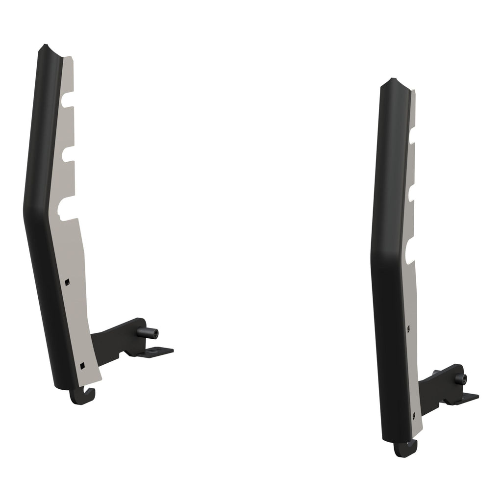 Chrome Steel 2" Tubular Grille Guard Upright Package