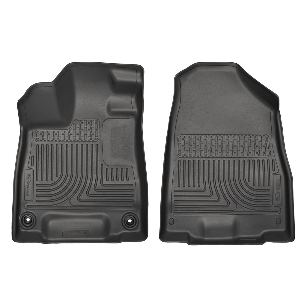 Husky Liners 18401 | Husky Liners Front Floor Liners, Fits 14-C MDX FRONT FLOOR LINERS BLACK