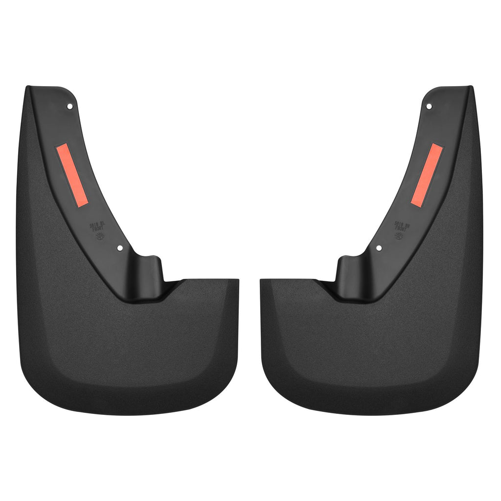 Husky Liners 58181 | Husky Liners Front Mud Guards, Fits 09-17 RAM 1500/2500/3500 FRONT MUD GUARDS BLACK WITH OEM FENDER FLARES