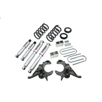 BELLTECH 632SP LOWERING KITS  Front And Rear Complete Kit W/ Street Performance Shocks 1995-1997 Chevrolet Blazer/Jimmy 6 cyl. 3 in. F/3 in. R W/ Street Performance Shocks