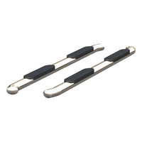 4" Polished Stainless Oval Side Bars Select Ram 1500