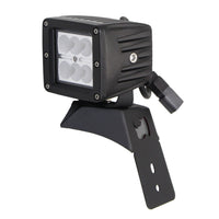 Go Rhino - 730035T - Jeep Wrangler JL & JLU Hood Latch Pod Mount kit for a Single Cube