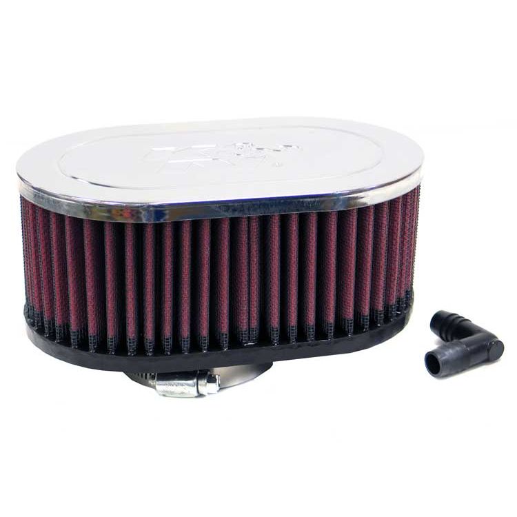 K&N RA-072V Universal Clamp-On Air Filter