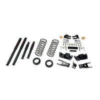 BELLTECH 715ND LOWERING KITS  Front And Rear Complete Kit W/ Nitro Drop 2 Shocks 1997-2000 Chevrolet Silverado/Sierra 3/4 Ton & 1 Ton (Crew Cab/Dually) 1 in. or 2 in. F/4 in. R drop W/ Nitro Drop II Shocks