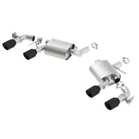 Borla 11924CB | Borla S-TYPE W/DUAL MODE EXH. VALVES D RD RL AC CB SR TIP: 4.0" RD X 6.25" CERAMIC BLACK for 2016-2021 Camaro SS 6.2L V8 AT/MT RWD 2DR 2.75", 2.50" "S-TYPE W/DUAL MODE EXH. VALVES D RD RL AC CB SR TIP: 4.0" RD X 6.25" CERAMIC BLACK.
