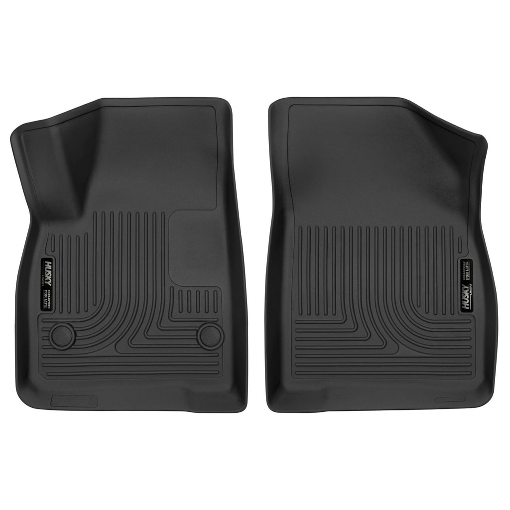 Husky Liners 52251 | Husky Liners Front Floor Liners, Fits 17-C ACADIA/XT5 BLACK FRONT FLOOR LINERS
