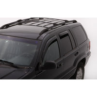 Auto Ventshade 194650 In-Channel Ventvisor Side Window Deflector 4-Piece Set For 1999-2004 Jeep Grand Cherokee