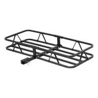 48" x 20" Black Steel Basket Cargo Carrier (1-1/4" 2" Adapter 500 lbs.)