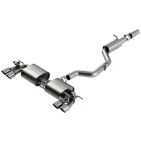 Borla 140831SB | Borla Cat-Back Exhaust System 2018-2019 Volkswagen Golf R MK7.5 2.0L 4 Cyl. Turbo Automatic/ Manual Transmission All Wheel Drive 4 Door Hatchback