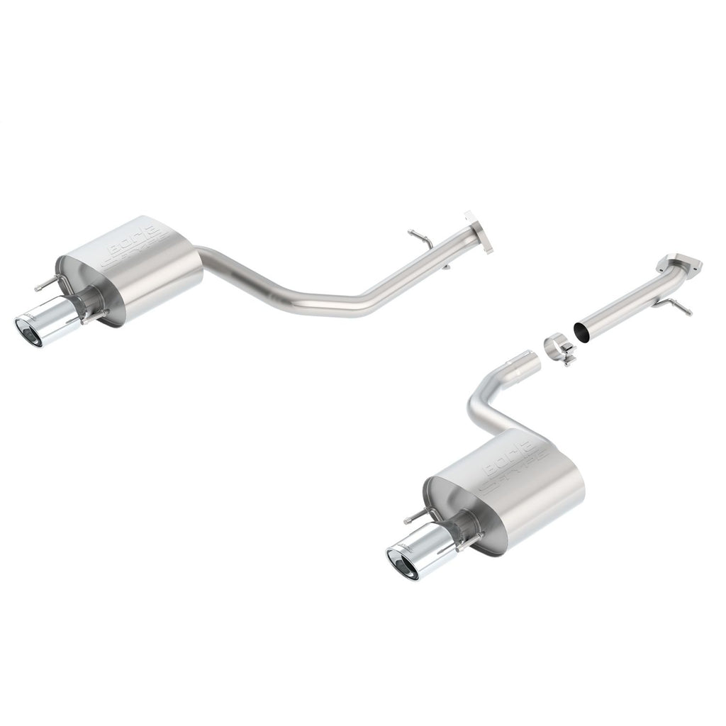 Borla 11898 | Borla S-Type Axle-Back Exhaust System for 2014-2017 Lexus IS 250/IS 350 2.5L /3.5L V6. Automatic/ Manual Transmission. Rear Wheel Drive 4-Door.