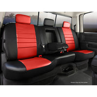 FIA-SL67-15 RED | Red Center Panel/Black Side Panel Seat Cover