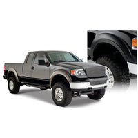 Bushwacker 20915-02 Black Extend-A-Fender Style Smooth Finish 4-Piece Fender Flare Set for 2004-2008 Ford F-150