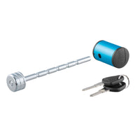 Coupler Lock (1/4" Pin 1" to 3" Latch Span Right-Angle Chrome)