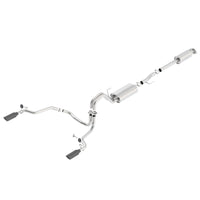 Borla 140614BC | Borla Cat-Back Exhaust System - Touring