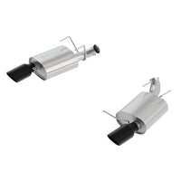 Borla 11837BC | Borla S-Type Axle-Back Exhaust System for 2013-2014 Ford Mustang GT/ 2013-2014 Boss 302 5.0L V8 Automatic; Manual Transmission; Rear Wheel Drive 2-Door Coupe; Convertible.