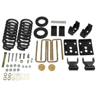 BELLTECH 908 LOWERING KITS  Front And Rear Complete Kit W/O Shocks 2004-2008 Ford F150 (2WD (All Cabs)) 2 in. F/5 in. R drop W/O Shocks